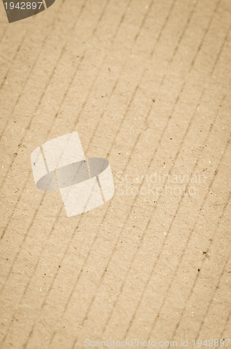 Image of Closeup of textured recycled cardboard