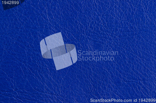 Image of Blue leather 