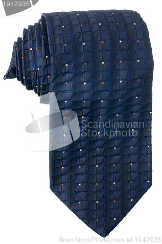 Image of Blue pattern tie