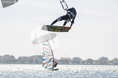 Image of Unidentified rider in the 3rd Kiteloop Contest Aveiro 2012