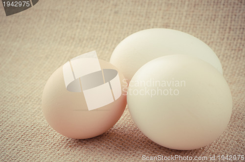 Image of Three eggs