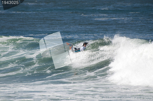 Image of Rita Pires during the the National Open Bodyboard Championship