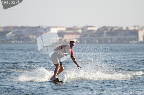 Image of Joao Mendes  during the wakeboard demo