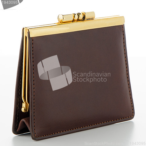 Image of Brown leather Purse 