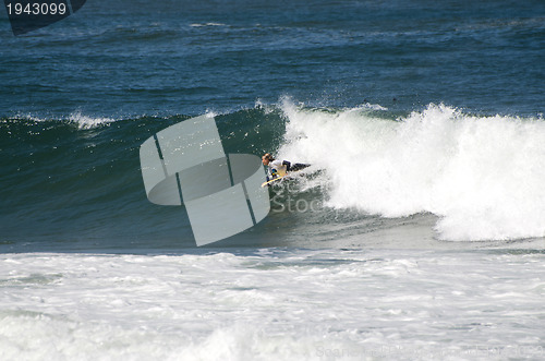 Image of Joana Schenker during the the National Open Bodyboard Championsh