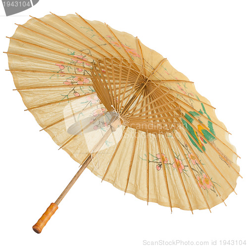 Image of  Oriental umbrella isolated 