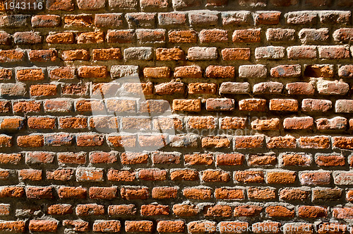 Image of Red brick wall texture