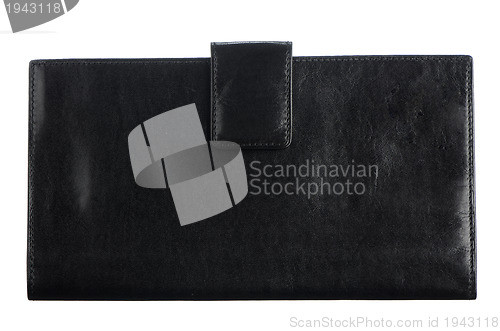 Image of Black Leather Purse 