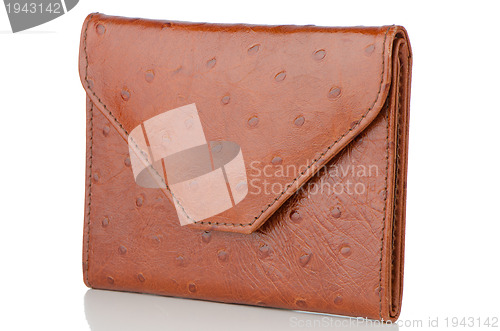 Image of Brown Leather Purse 