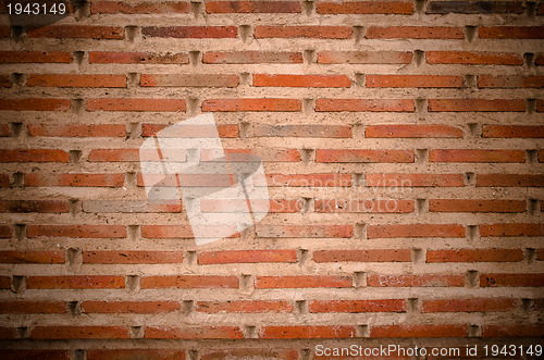 Image of Red brick wall texture