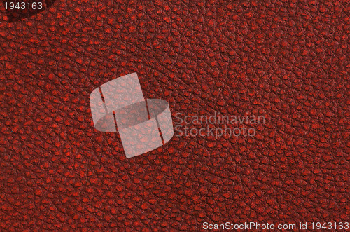 Image of Red leather 