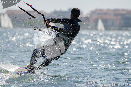 Image of Unidentified rider in the 3rd Kiteloop Contest Aveiro 2012