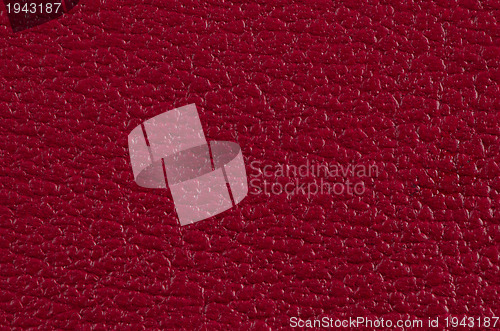 Image of Red leather 