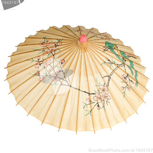 Image of  Oriental umbrella isolated 