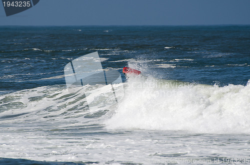 Image of Surfer during the the National Open Bodyboard Championship