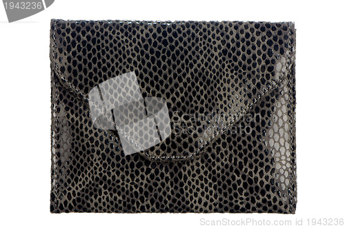 Image of Black Leather Purse 