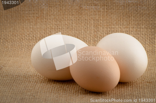 Image of Three eggs