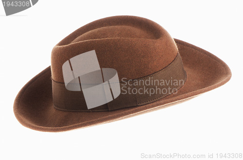 Image of Brown vintage hat