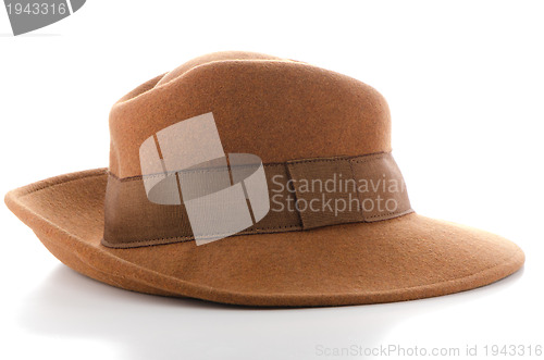 Image of Brown vintage hat