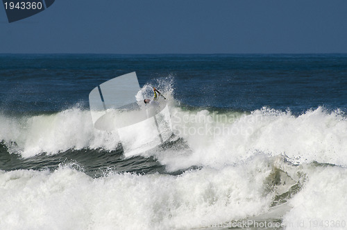 Image of Surfer during the the National Open Bodyboard Championship