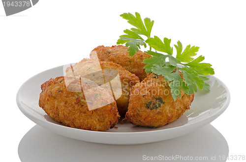 Image of Fried breaded cod fish