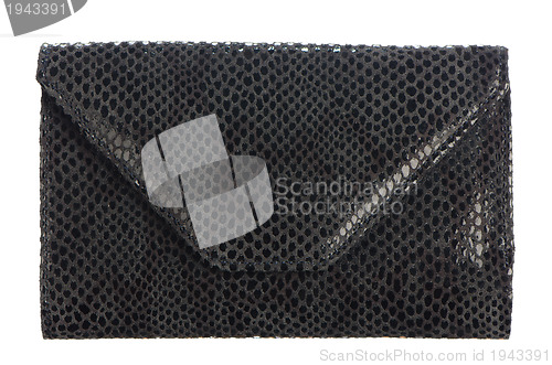 Image of Black Leather Purse 