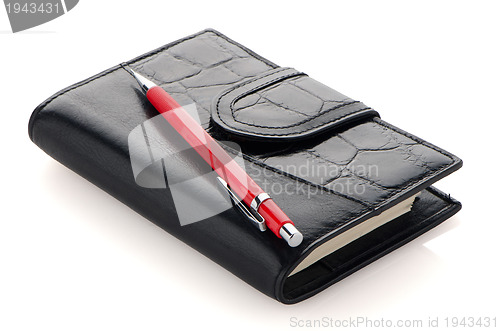 Image of Leather notebook