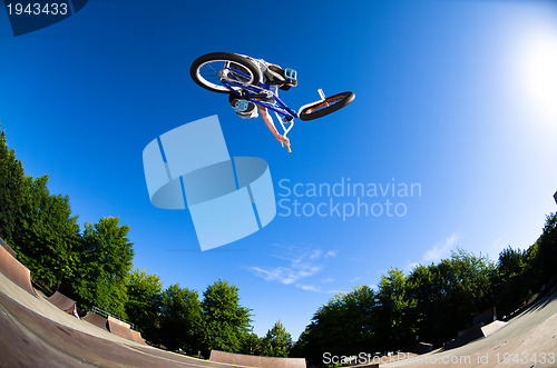 Image of High BMX jump