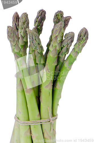 Image of Bunch of green asparagus
