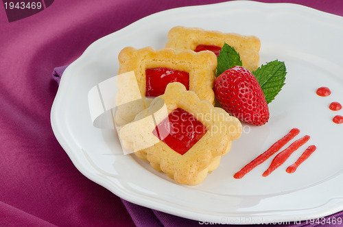 Image of Strawberry  cookies