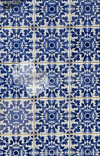 Image of Portuguese glazed tiles