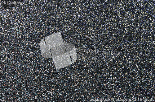 Image of Closeup of dark grey granite 