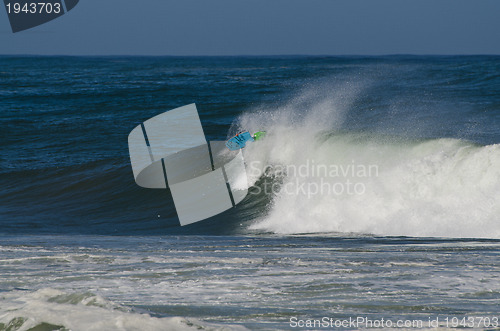 Image of Surfer during the the National Open Bodyboard Championship