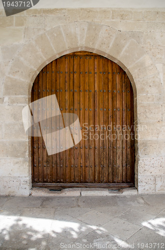 Image of Old wooden door