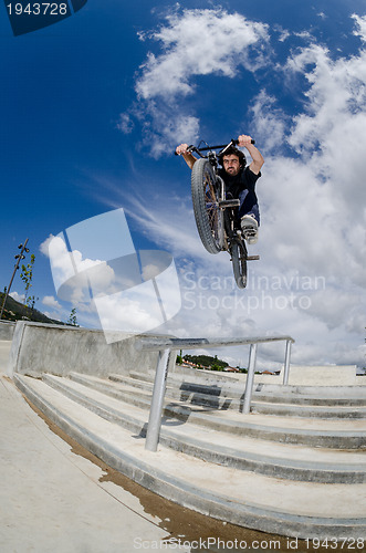 Image of Bmx big air jump