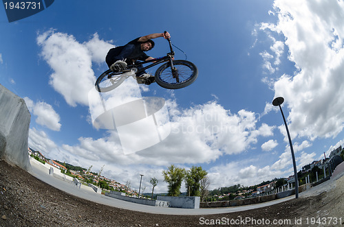 Image of Bmx big air jump