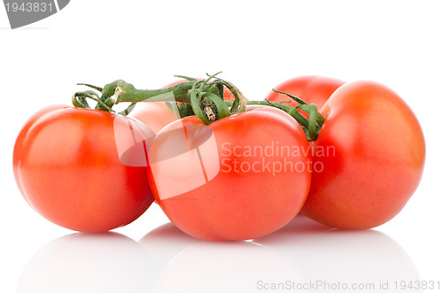 Image of Red ripe tomato