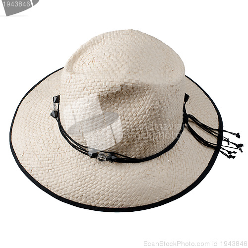 Image of White woman big hat