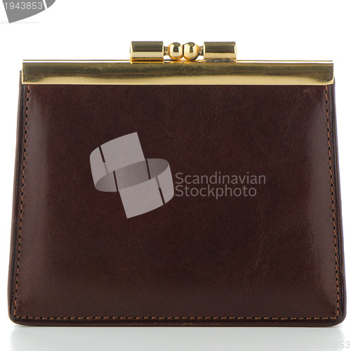 Image of Brown leather Purse 