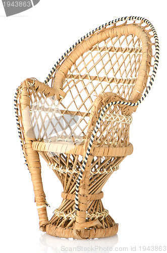 Image of Ornate Cane Chair