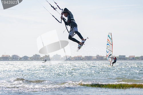 Image of Unidentified rider in the 3rd Kiteloop Contest Aveiro 2012