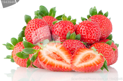 Image of Appetizing strawberries 