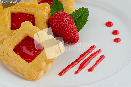 Image of Strawberry  cookies