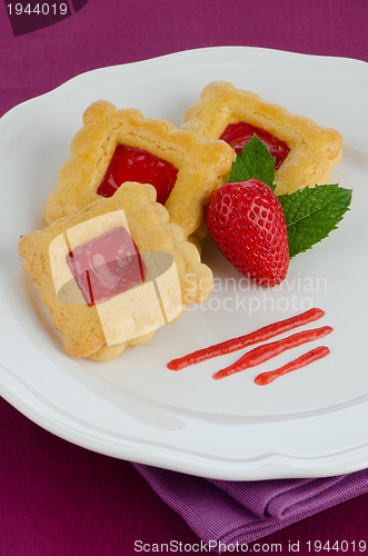 Image of Strawberry  cookies