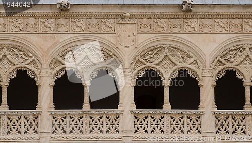 Image of Detail of the Patio del Colegio de San Gregorio of Valladolid