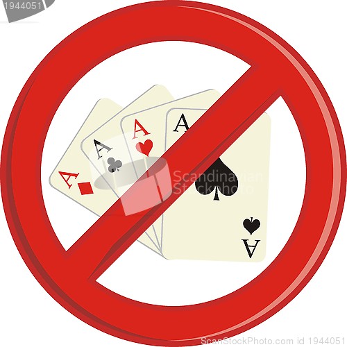 Image of No Gambling cards