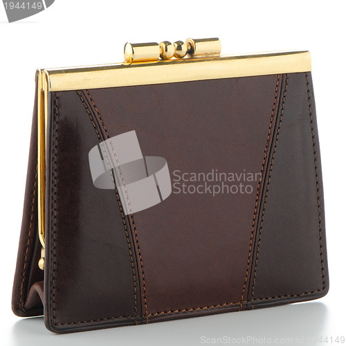 Image of Brown leather Purse 