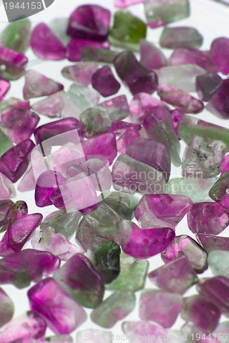 Image of Amethyst gravel necklace and bracelet beads