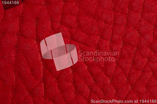 Image of Red leather 