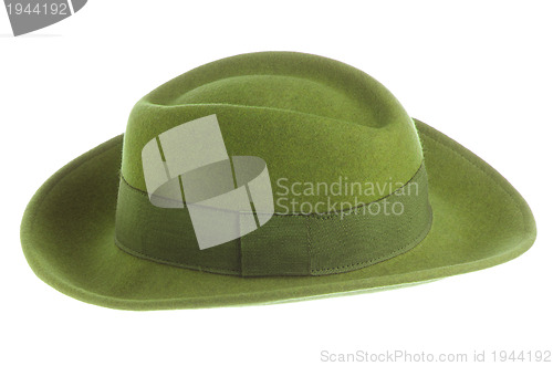 Image of Green vintage hat